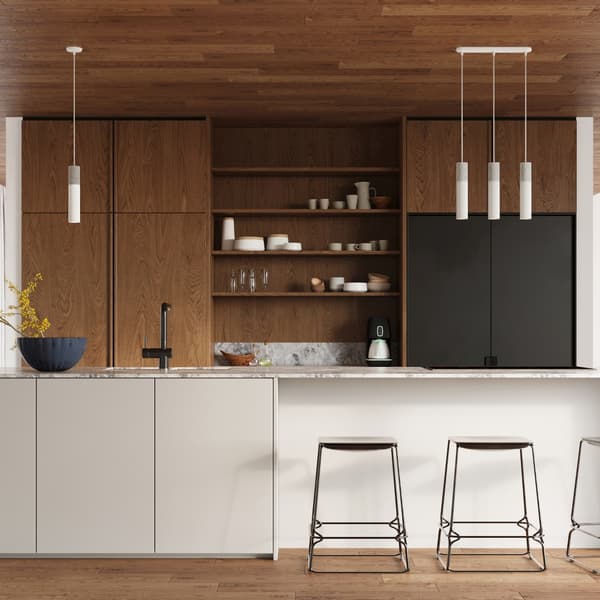 Pendel lampa BORGIO 2 vit White