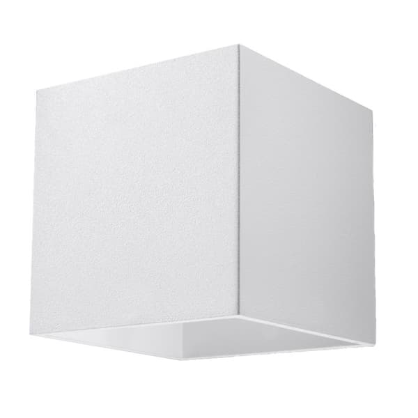 Vägglampa QUAD 1 vit Vit