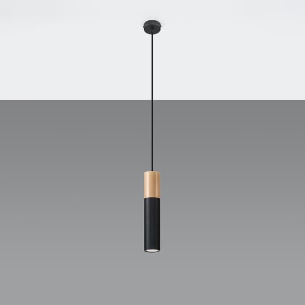 Pendel lampa PABLO svart Black