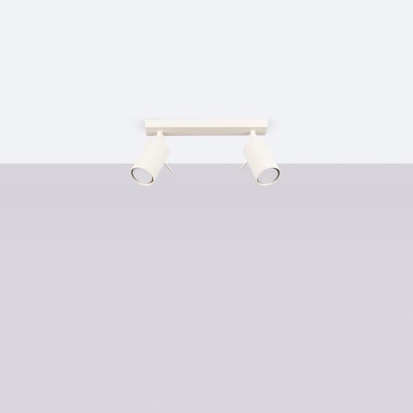 Taklampa RING 2 beige Beige
