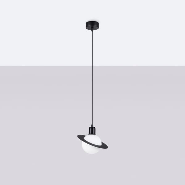 Pendellampa HYPERION 1 svart Black