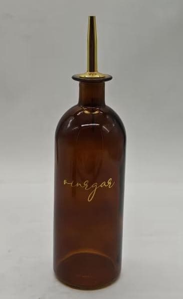 Flaska Glas Vinäger Pipkork Brun 500 ml Brown