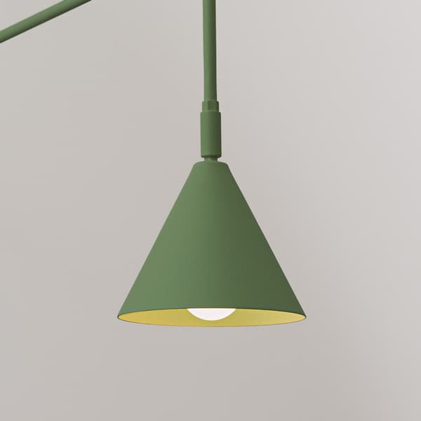 Vägglampa NOX olivgrön Green