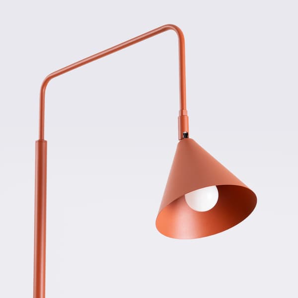 Golvlampa NOX röd ockra Red