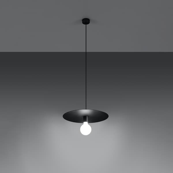 Pendel lampa FLAVIO svart Black