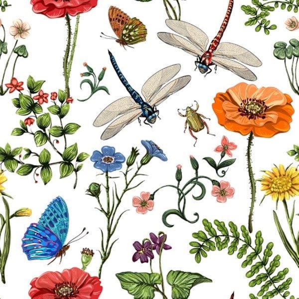 Servietter Dragefly 33x33cm 20-pak Multicolor