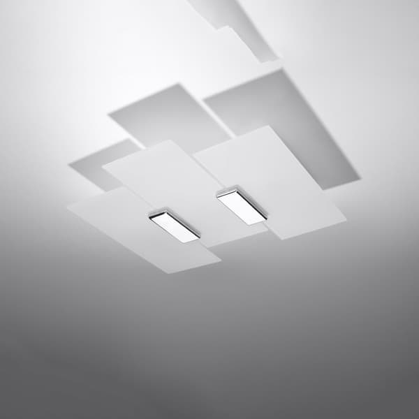 Taklampa FABIANO White