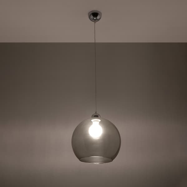 Pendel lampa BALL grafit Grey