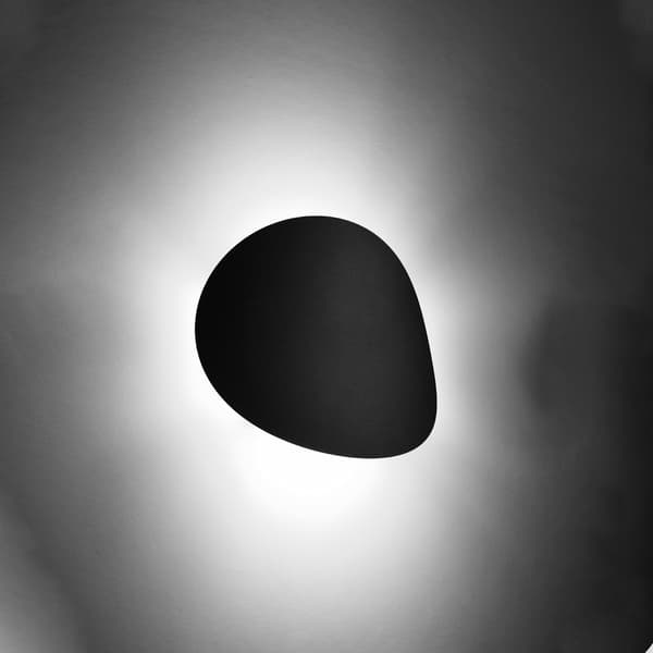 Vägglampa SENSES svart Black