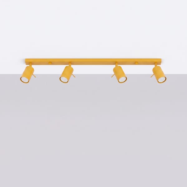 Taklampa RING 4L gul Yellow