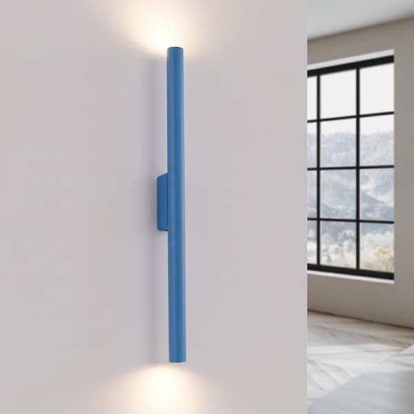 Vägglampa PASTELO 2 azurblå Light blue