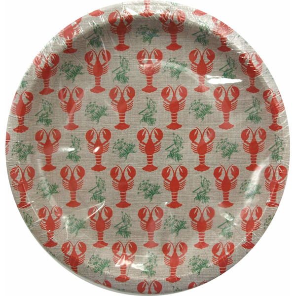 Kartonkirapu rapu siivu 8 kpl Multicolor