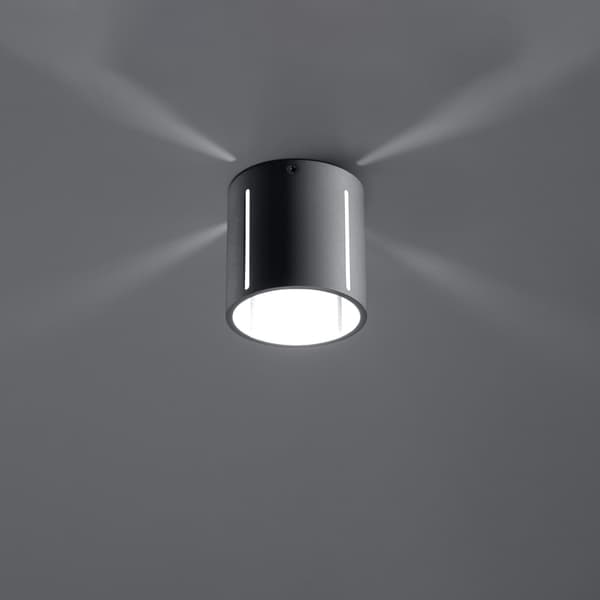 Taklampa INEZ grå Grey