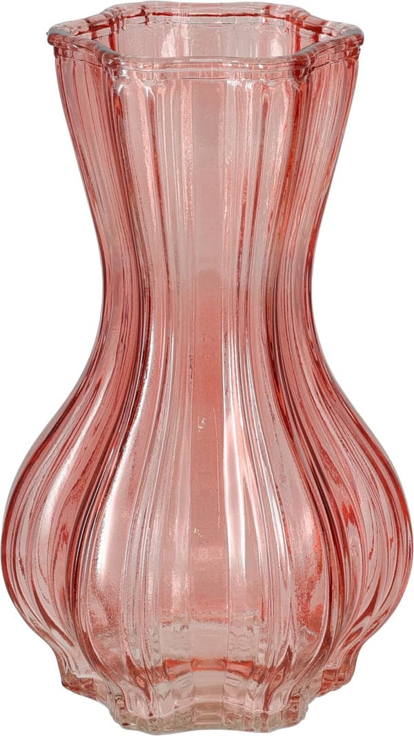 Vas Lila Glas 20 cm Lila