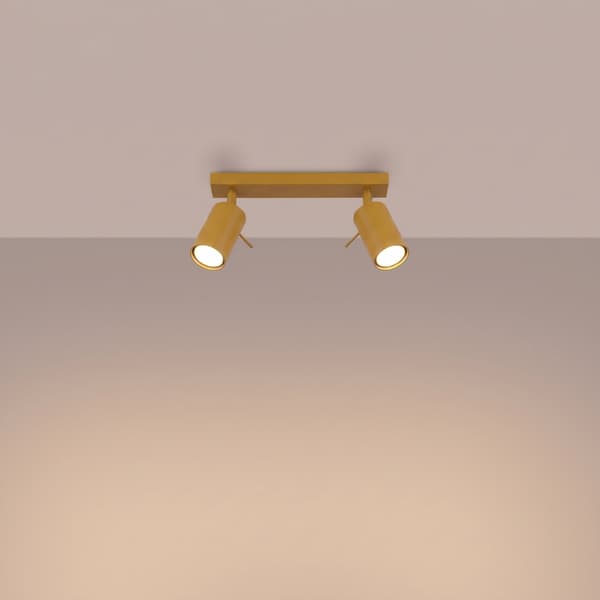 Taklampa RING 2 gul Yellow