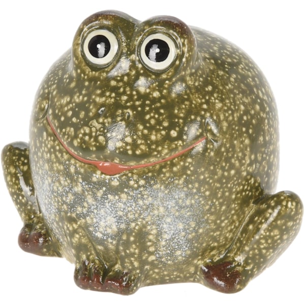 Groda Porslin Grön 8 cm Grön