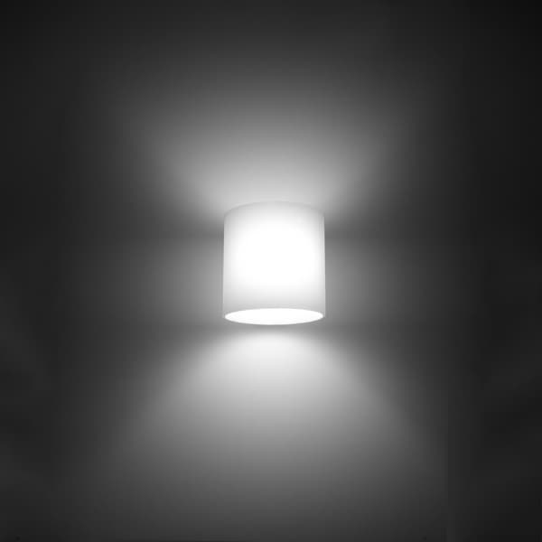 Vägglampa VICI White