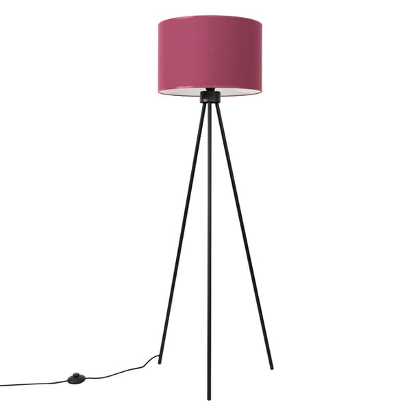 Golvlampa NEVIA vinröd Multicolor
