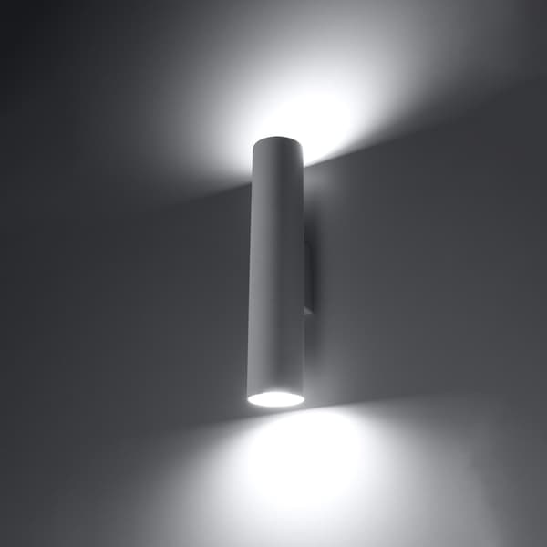 Vägglampa LAGOS vit White