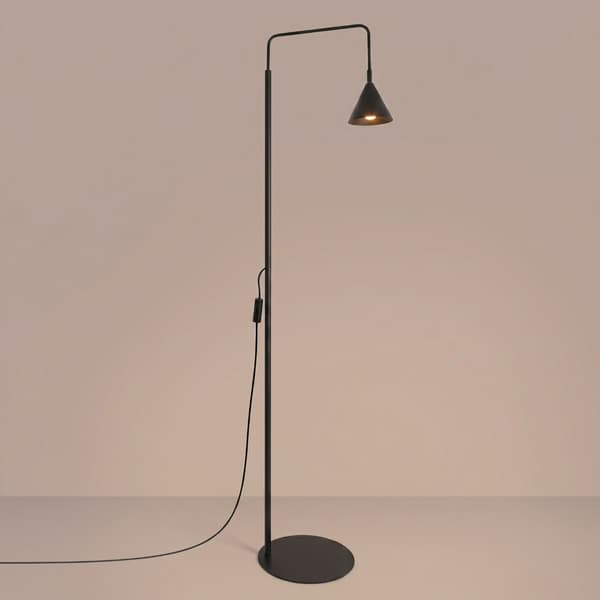 Golvlampa NOX svart Black