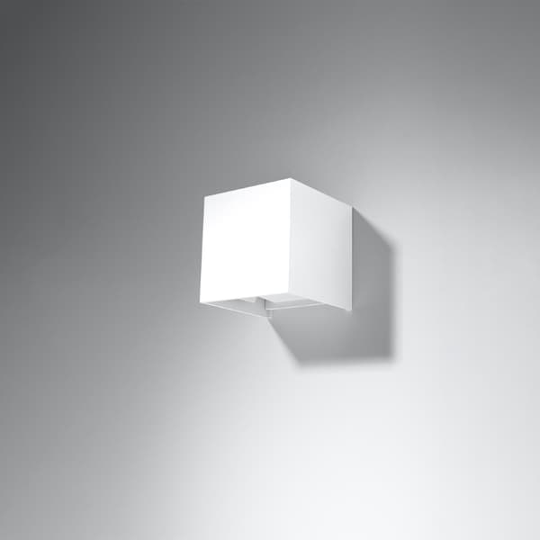 Vägglampa LUCA vit LED IP54 White