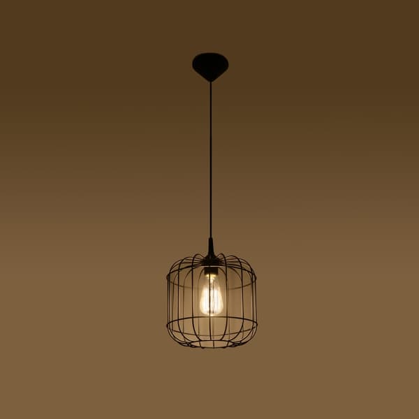Pendel lampa CELTA svart Black