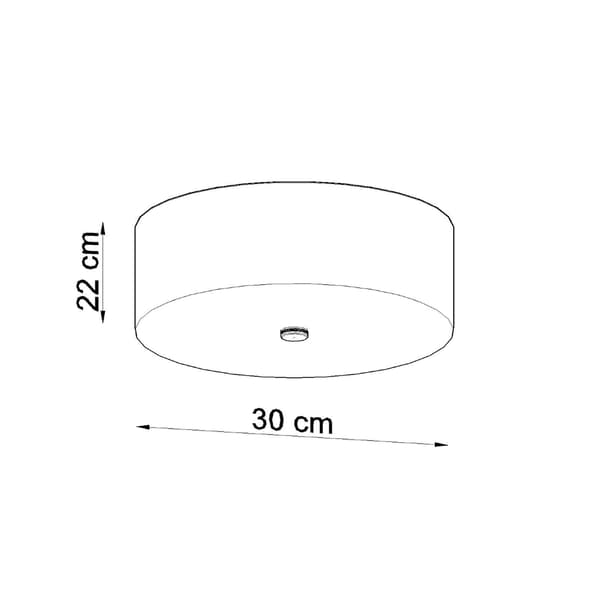 Taklampa SKALA 30 vit White