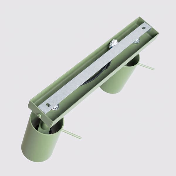 Taklampa RING 4L salvia sage