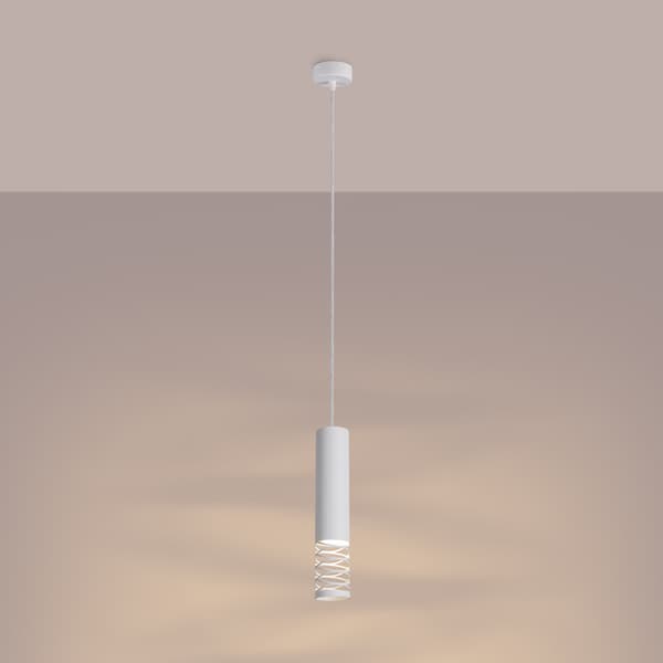 Pendellampa LAMI 1 vit White