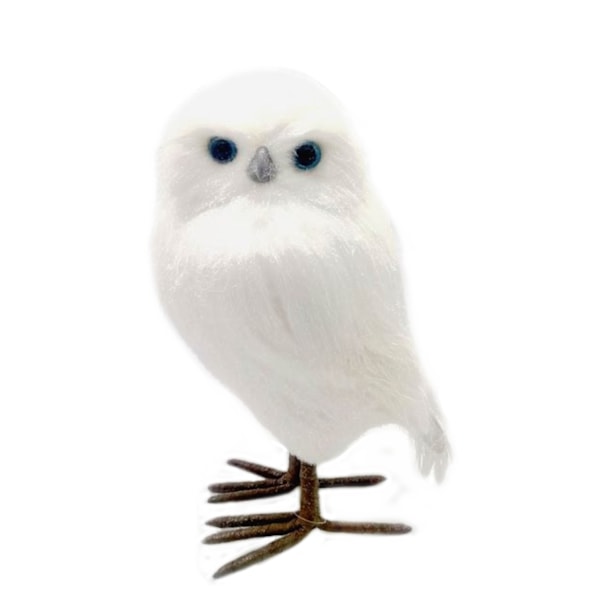 Uggla Vit 31 cm White