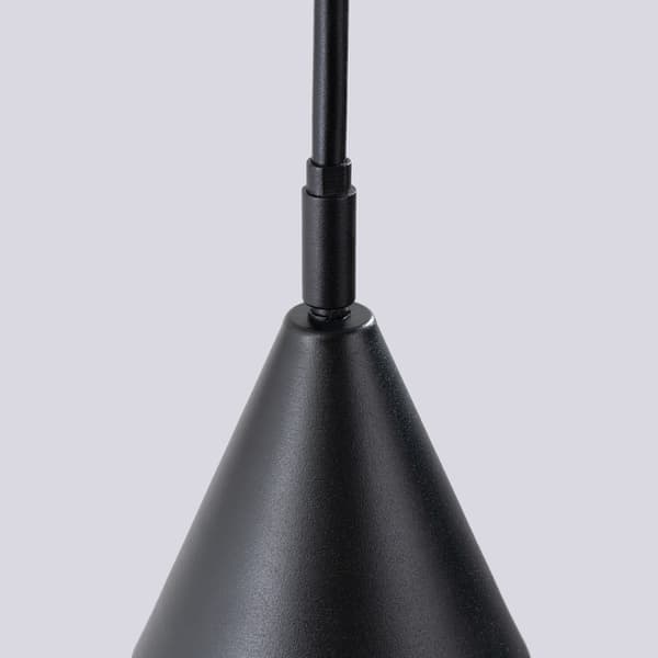 Vägglampa NOX svart Black
