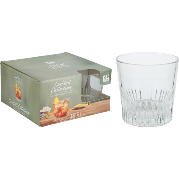 Cocktailglas Drink 4-pack 35 cl Transparent