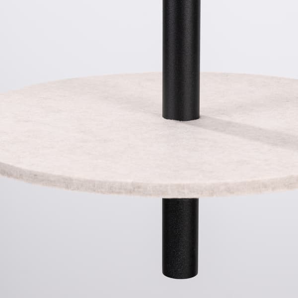 Pendellampa FELTRO 1 svart/beige Multicolor