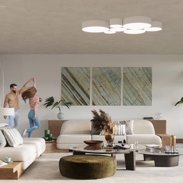 Taklampa ARENA vit White