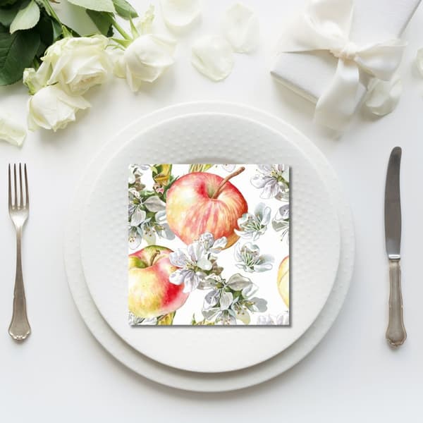 Servetter Äppelblossom 33x33 cm 20-pack Multicolor