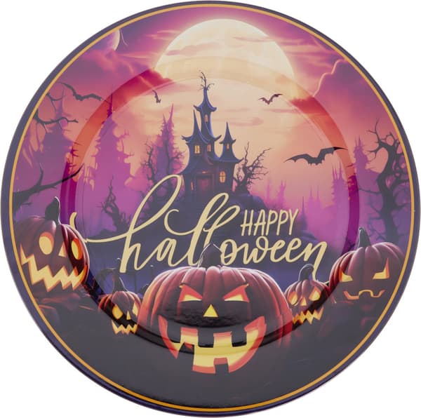Undertallrik Fat Halloween Pumpa Glad 33 cm MultiColor Pumpa Glad 