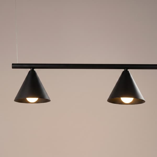 Ljuskrona NOX 4L svart Black