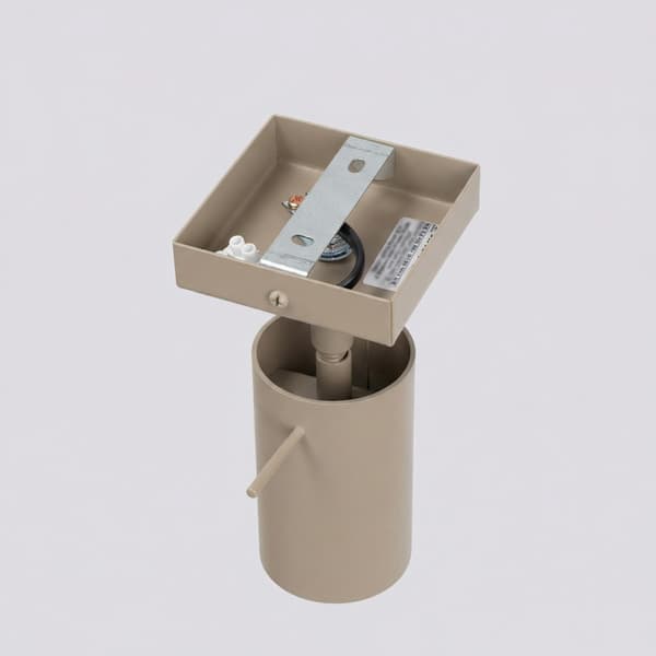 Vägglampa RING gråbrun Taupe