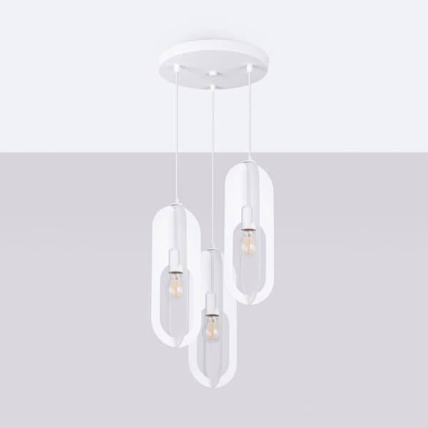 Pendellampa NICUS 1 vit White
