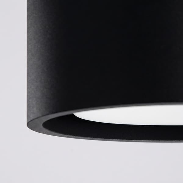 Taklampa MODO 3 svart Gx53 Black
