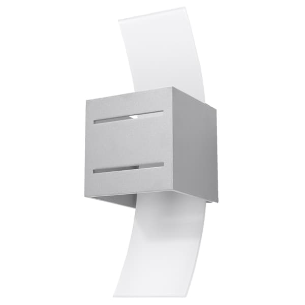 Vägglampa LORETO grå Grey