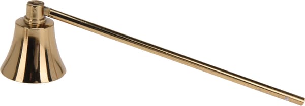 Ljussläckare Guldfärgad 23 cm Guld