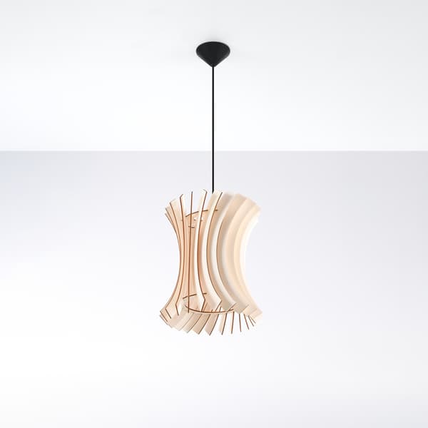 Pendel lampa ORIANA trä Brown