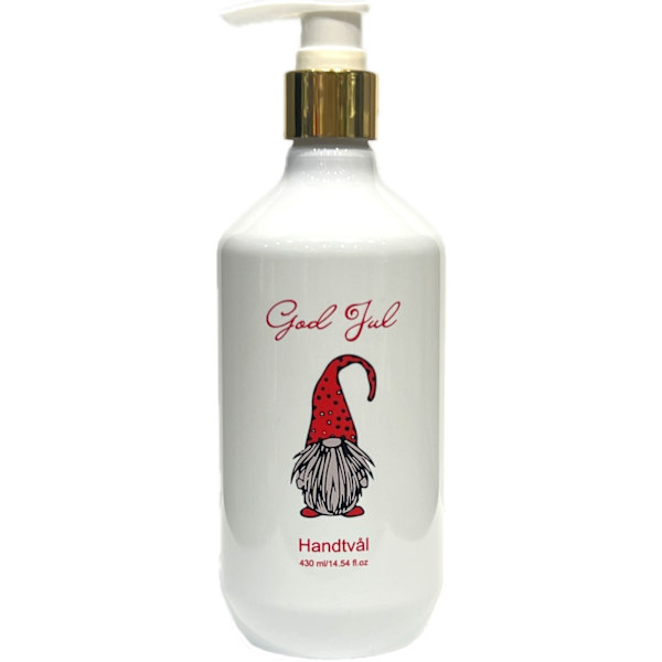 Tvålpump God Jul Tomte 430 ml Vit handtvål White