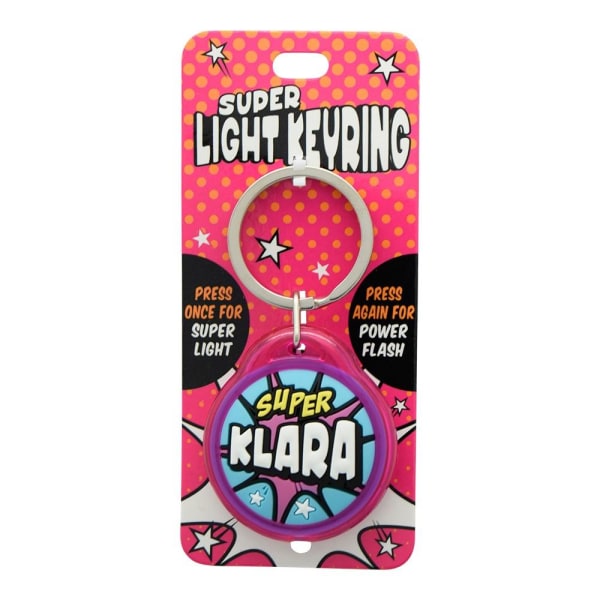 Nøkkelring KLARA Super Light Nøkkelring Multicolor