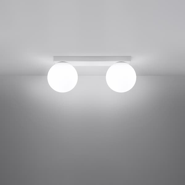 Taklampa YOLI 2 vit White
