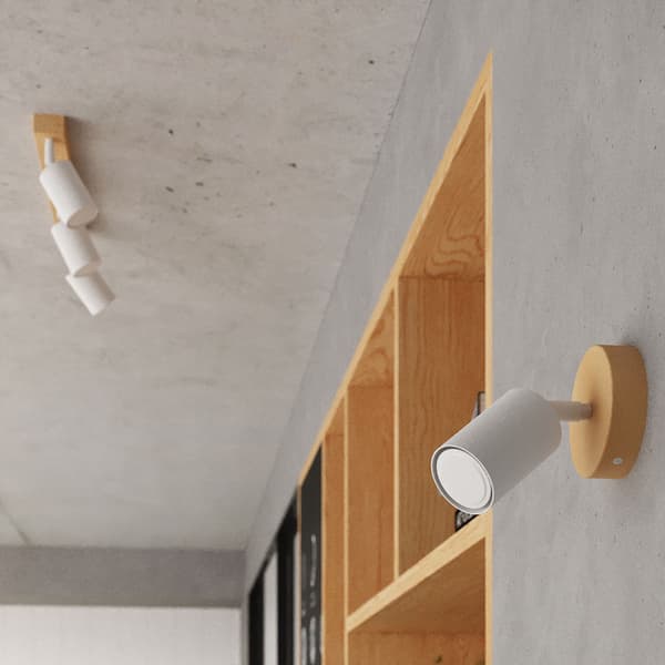 Vägglampa VERDO vit White