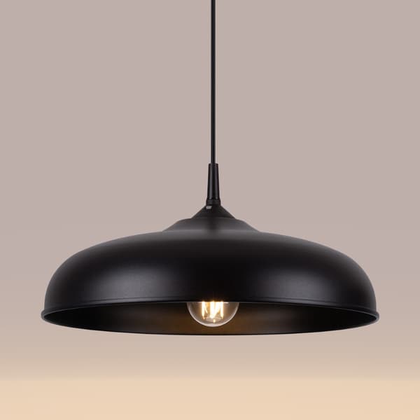 Pendellampa GINA svart Black