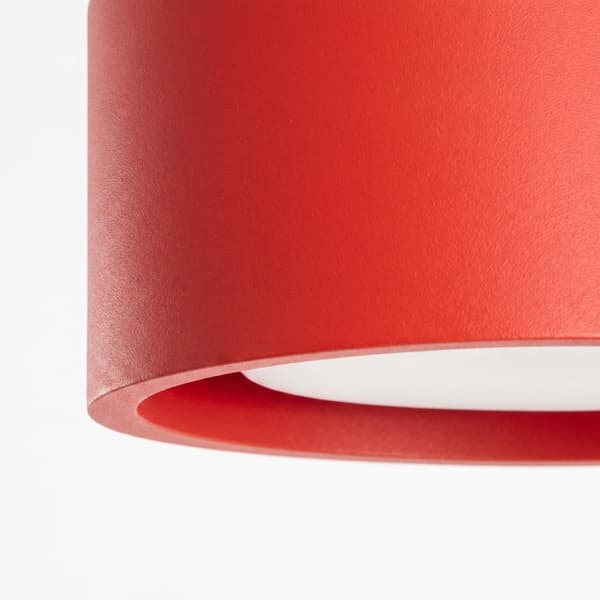 Taklampa MODO 2 röd Gx53 Red