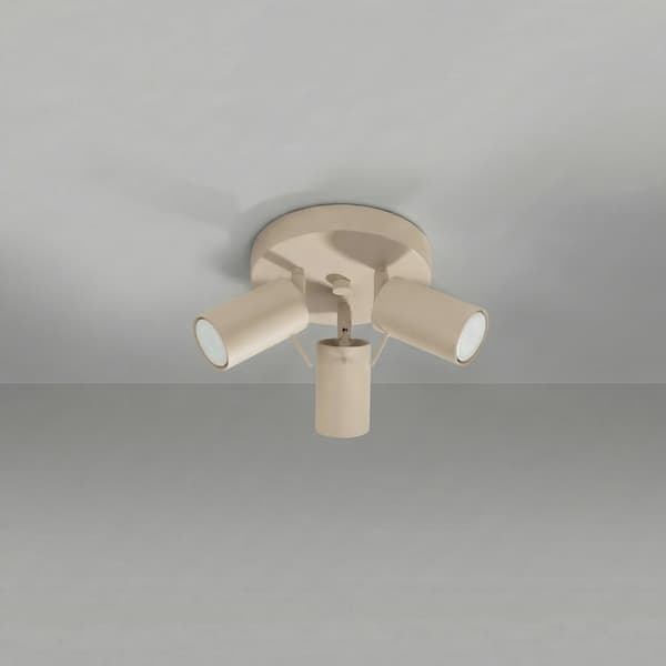 Taklampa RING 3P gråbrun Taupe